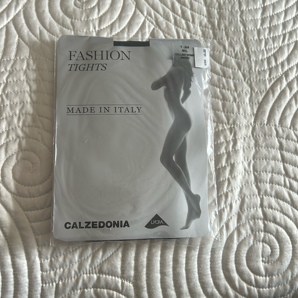 Calzedonia Black Patterned tight